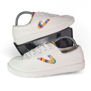 Tretorn Nylite Plus Canvas "Rainbow- Pride" Fashion Casual Sneakers Women's 9M